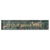 Porte-nom Pour Bureau William Morris Faune sauvage Fox (Devant)