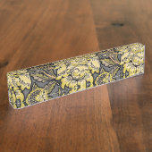 Porte-nom Pour Bureau William Morris Wey Fond d'écran Floral (Taille)