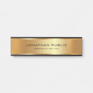 PORTE-NOM POUR PORTE 