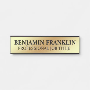 PORTE-NOM POUR PORTE 