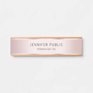 PORTE-NOM POUR PORTE