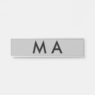 PORTE-NOM POUR PORTE