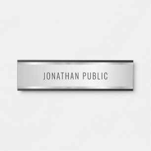 PORTE-NOM POUR PORTE