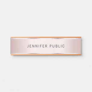 PORTE-NOM POUR PORTE