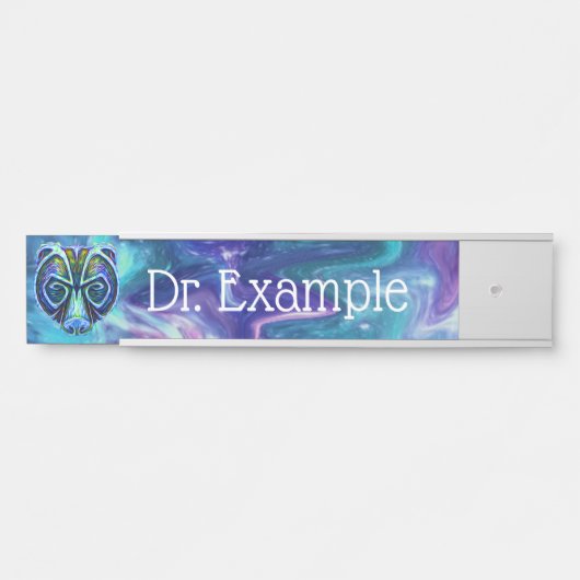 Porte-nom Pour Porte Artio interne~ (Devant)