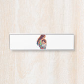 Porte-nom Pour Porte Autism (Devant)