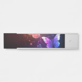 Porte-nom Pour Porte Clowing Night Butterflies (Devant)