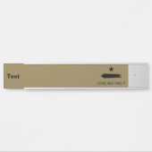 Porte-nom Pour Porte Come & Take It ! Flag de Texas State (Devant)