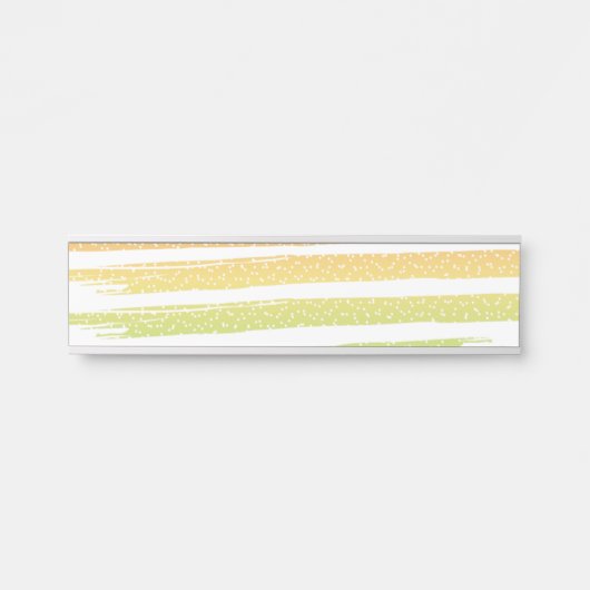 Porte-nom Pour Porte conception avec arrière - plan (Devant)