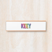 Porte-nom Pour Porte conception de plaquettes (Devant)