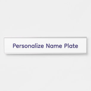 Porte-nom Pour Porte Créez votre personnalisation