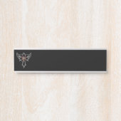 Porte-nom Pour Porte Croix chrétienne (Devant)