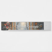 Porte-nom Pour Porte Déplaisant Noël Goblin - Imaginaire sombre Evil Pè (Devant)