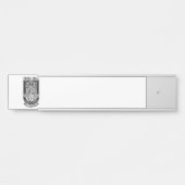 Porte-nom Pour Porte Design Guitar Rock (Devant)