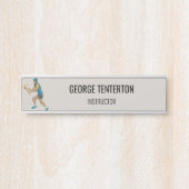 Porte-nom Pour Porte Hurler (Devant)