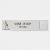 Porte-nom Pour Porte Hurler (Devant)