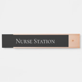 Porte-nom Pour Porte Infirmière (Devant)