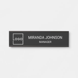 Porte-nom Pour Porte Logo d'entreprise personnalisé professionnel
