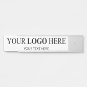 Porte-nom Pour Porte Logo promotionnel personnalisé - Pas de commande m (Devant)