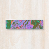 Porte-nom Pour Porte Marbre aigre (Devant)