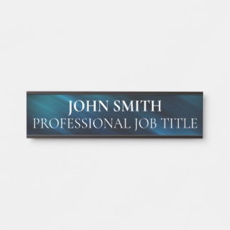 Porte-nom Pour Porte Modern Professional Office Door Sign