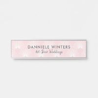 Motif sans couture art-déco rose pastel