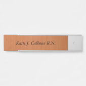 Porte-nom Pour Porte Nom d'infirmier autorisé (Devant)