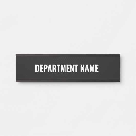 Porte-nom Pour Porte Nom du département (Devant)