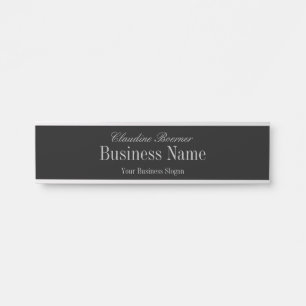 Porte-nom Pour Porte Nom personnalisable Plate Artiste Artiste Entrepri