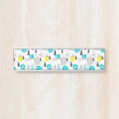 Porte-nom Pour Porte Ours polaire (Devant)