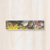 Porte-nom Pour Porte Palette de l'artiste #1 (Devant)