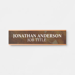 Porte-nom Pour Porte Panneau de nom de porte de bureau professionnel mo