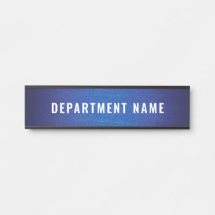 Porte-nom Pour Porte Panneau de porte avec nom du département