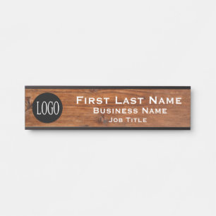 Porte-nom Pour Porte Panneau de porte de bureau avec logo de votre entr
