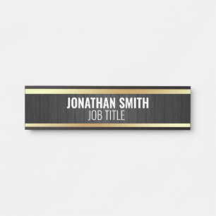 Porte-nom Pour Porte Panneau de porte de bureau professionnel moderne