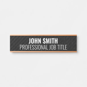 Porte-nom Pour Porte Panneau de porte de bureau professionnel moderne
