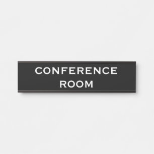 Porte-nom Pour Porte Panneau de salle de conférence