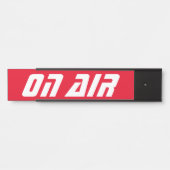 Porte-nom Pour Porte Panneau Futuriste À Porte Aérienne (Devant)