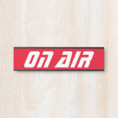 Porte-nom Pour Porte Panneau Futuriste À Porte Aérienne (Devant)