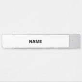 Porte-nom Pour Porte Personnaliser ou Customiser (Devant)