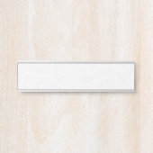 Porte-nom Pour Porte Pierre de luxe abstraite fluide Agate & Texture de (Devant)