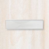 Porte-nom Pour Porte Pierre de luxe abstraite fluide Agate & Texture de (Devant)