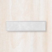 Porte-nom Pour Porte Pierre de luxe abstraite fluide Agate & Texture de (Devant)