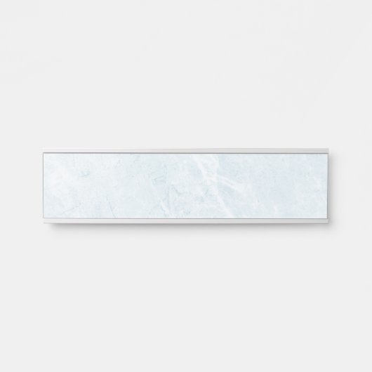 Porte-nom Pour Porte Pierre de luxe abstraite fluide Agate & Texture de (Devant)