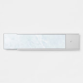 Porte-nom Pour Porte Pierre de luxe abstraite fluide Agate & Texture de (Devant)