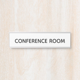 Porte-nom Pour Porte Plat de porte "de salle de conférence"