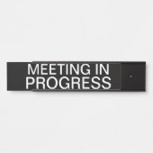 Porte-nom Pour Porte Réunion en cours (Devant)