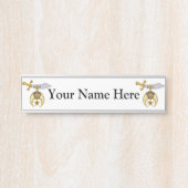 Porte-nom Pour Porte Rince (Devant)