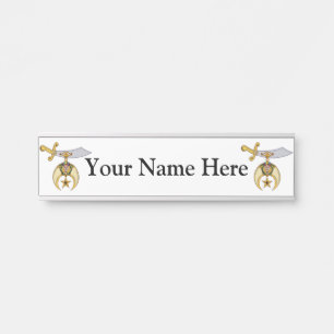 Porte-nom Pour Porte Rince