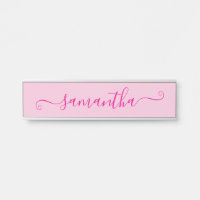 Signature rose chaud